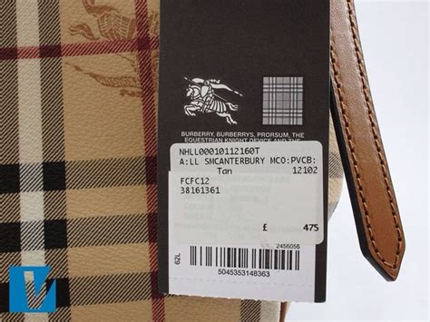 how to spot fake burberry perfume|burberry authenticity code check.